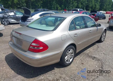 2003 Mercedes-Benz E 320 z USA, uszkodzony, nr VIN WDBUF65J43X110855